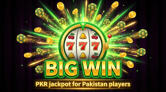 Big win animation on G555 slot game - 5